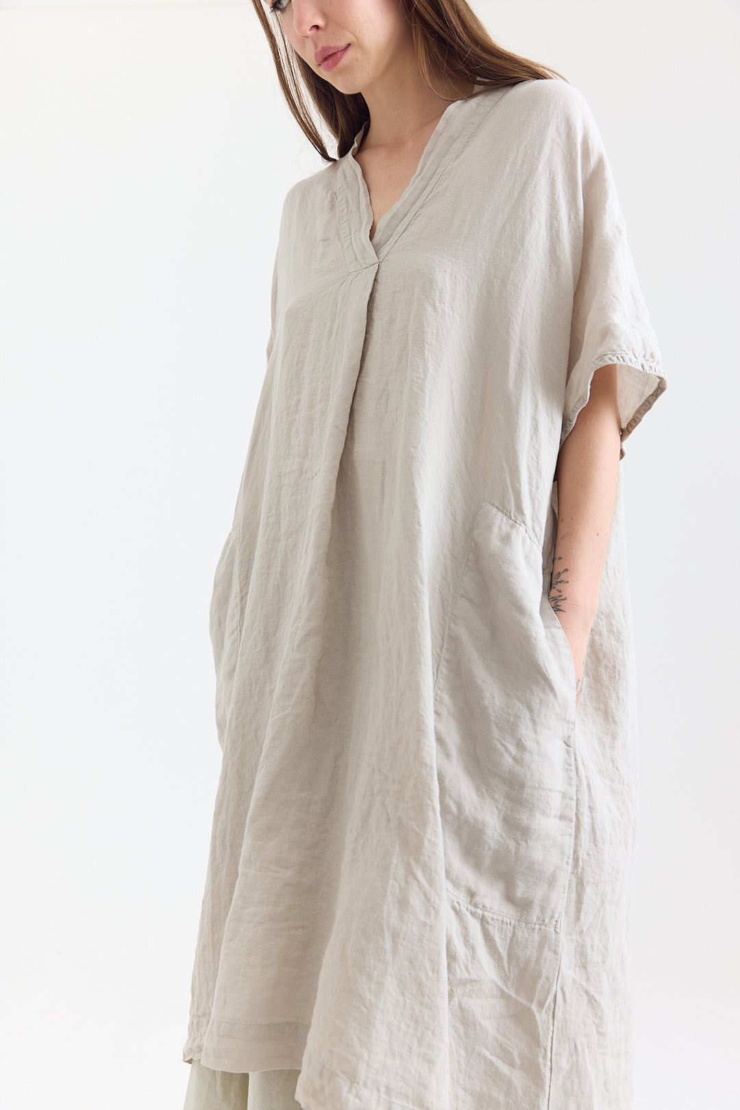 Eugenie Dress - Light Weight Linen