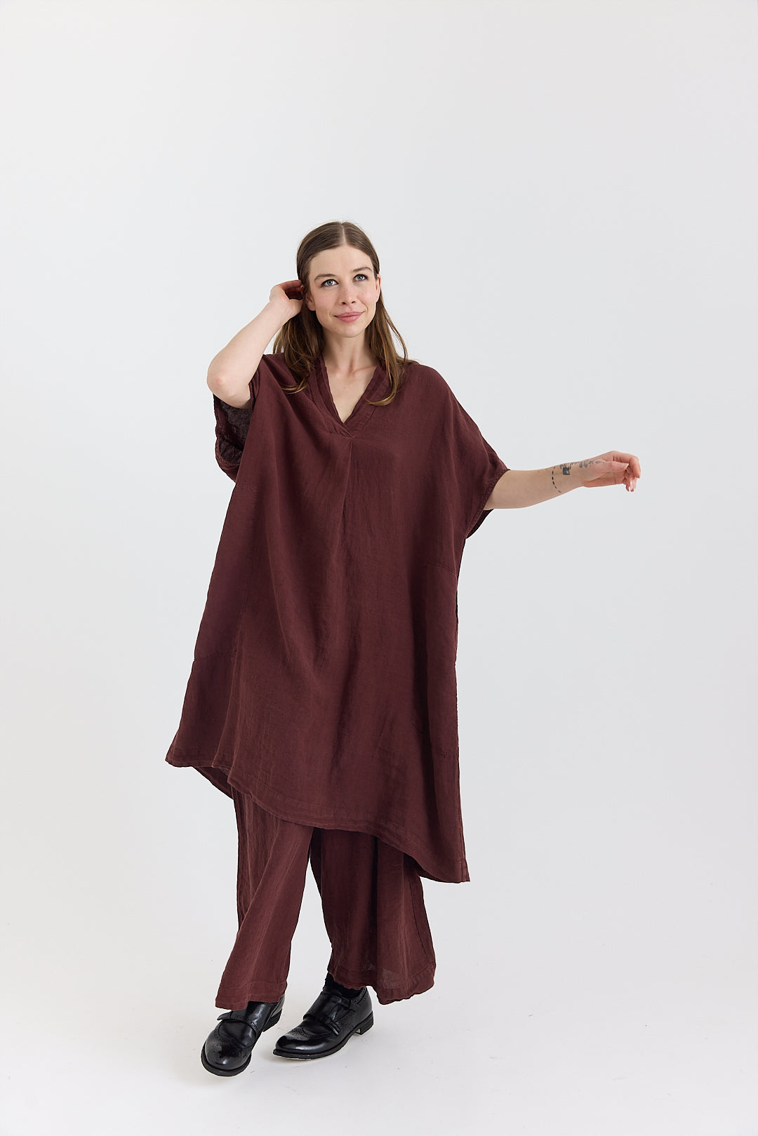 Eugenie Dress - Light Weight Linen