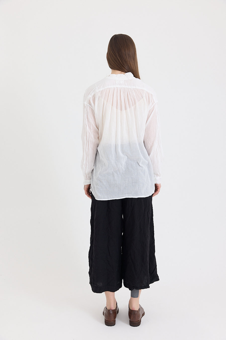 Hosta Wide Leg Pant - Light Linen